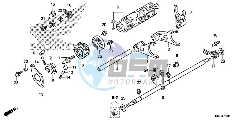 GEARSHIFT FORK