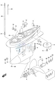 DF 200A drawing Gear Case (C/R)