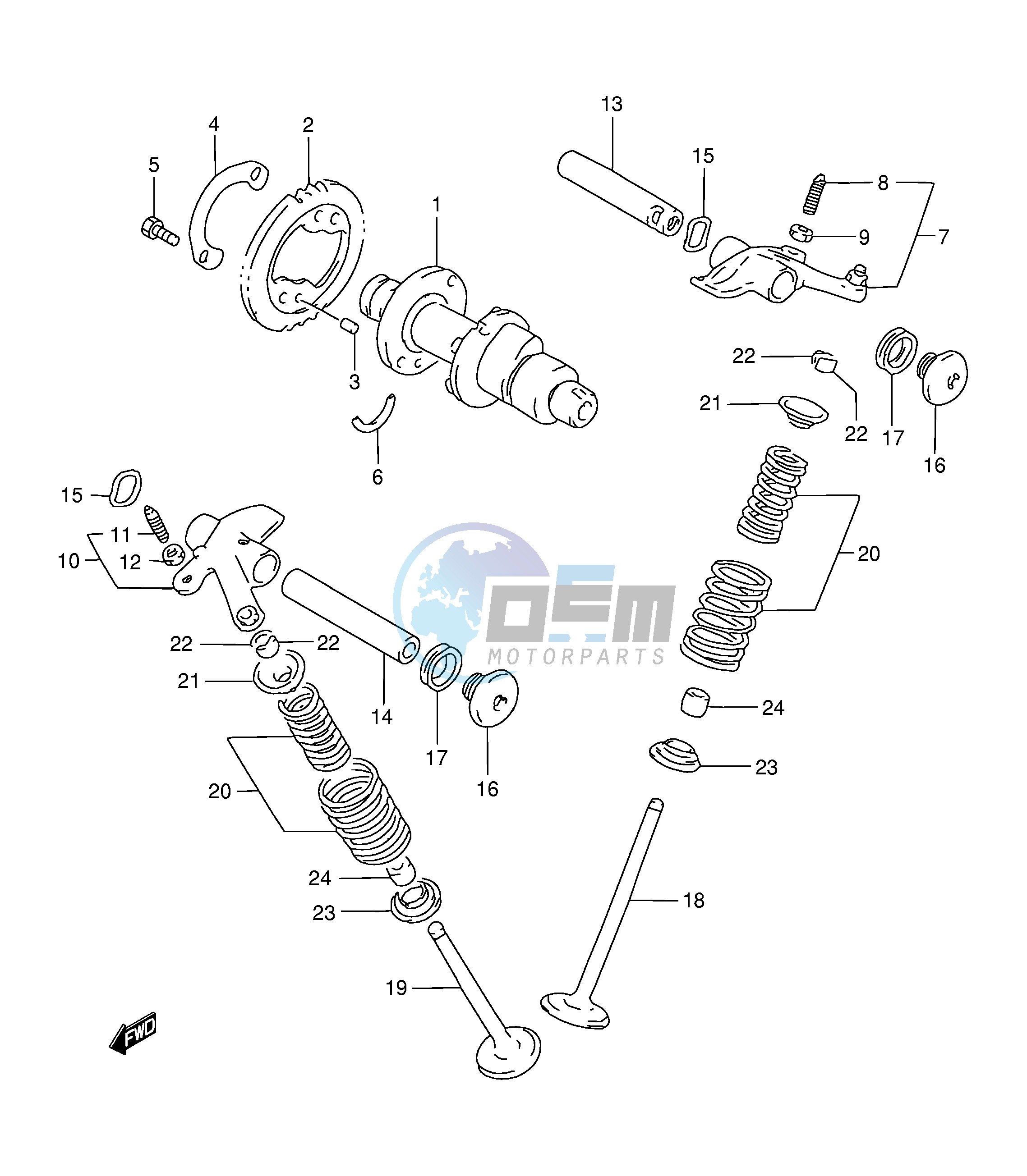 CAM SHAFT - VALVE