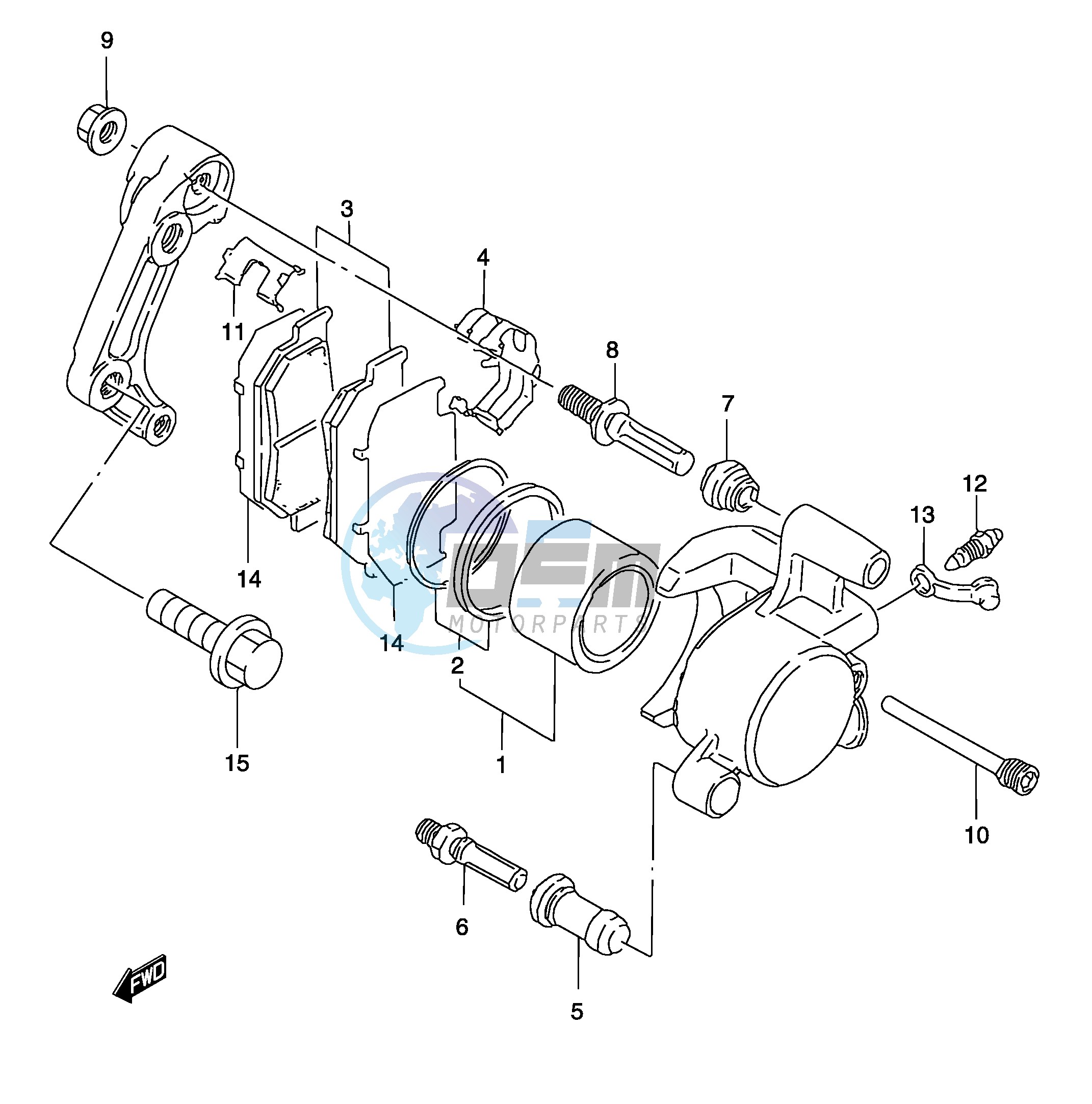 FRONT CALIPER