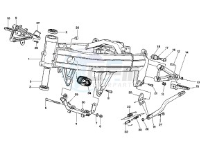 MITO EURO2 125 drawing FRAME