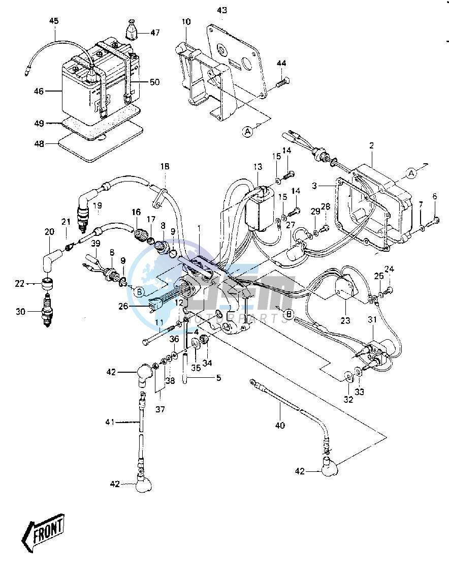 ELECTRIC CASE   -- 84-86 JS440-A8_A9_A10- -