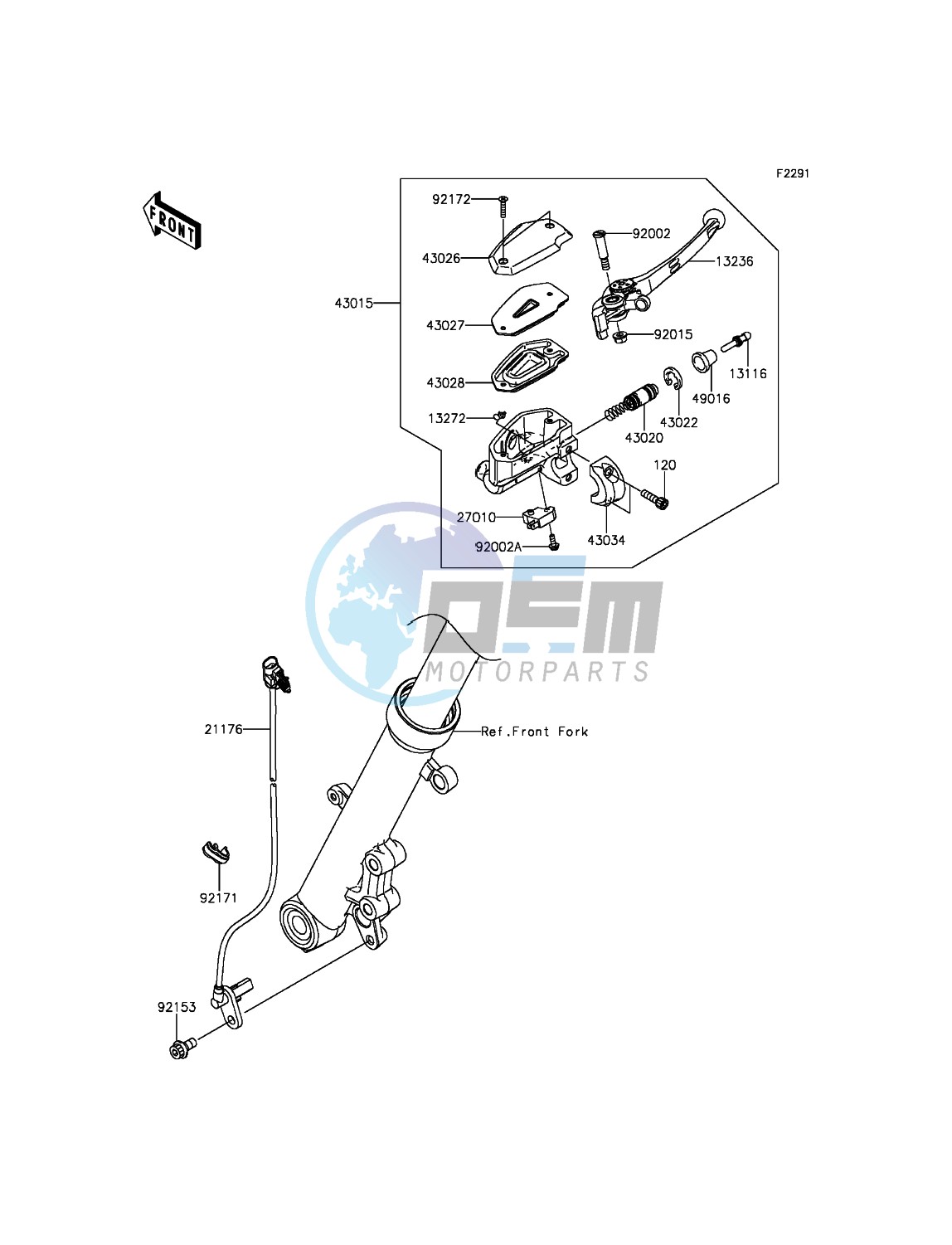 Front Master Cylinder