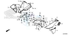 NC750JF Vultus - NC750J Europe Direct - (ED) drawing SIDE COWL