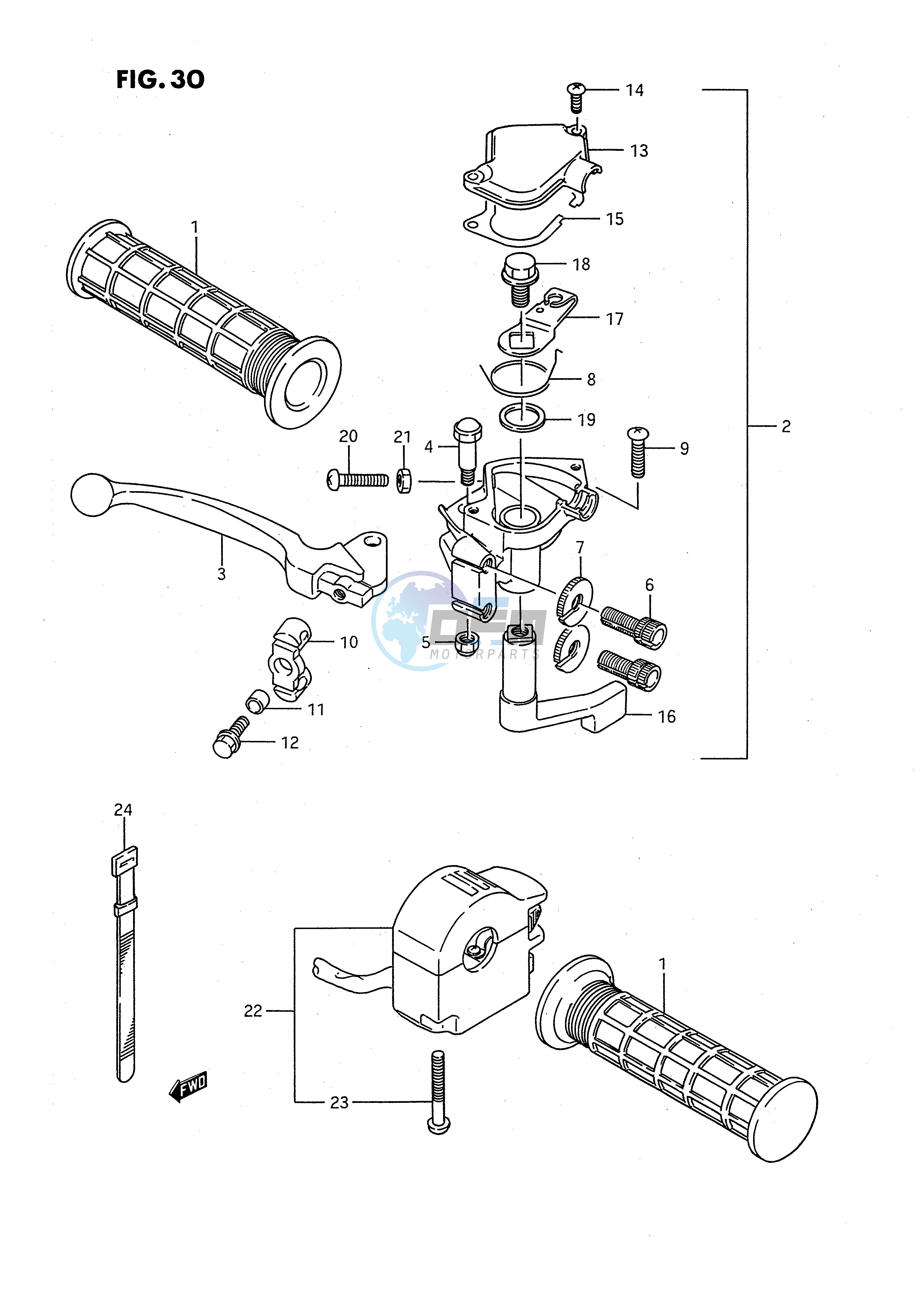 FRONT BRAKE LEVER