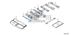 VFR1200XDC drawing TOOL