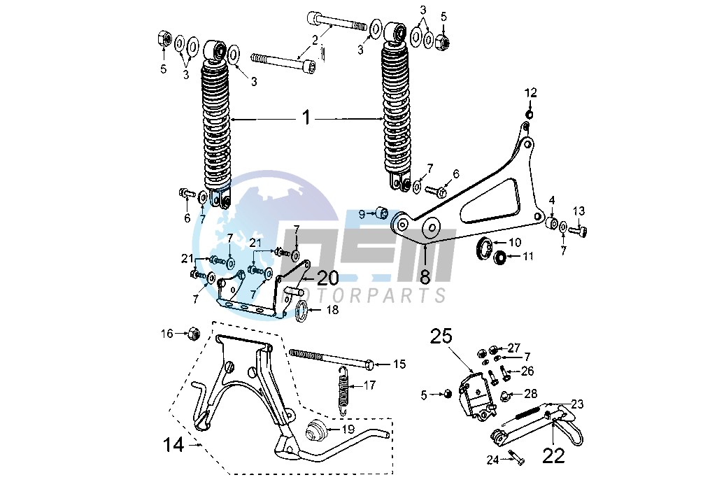 SHOCK ABSORBER STANDS