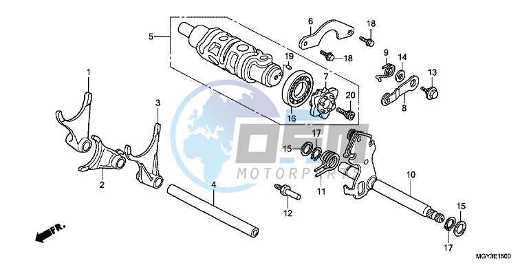 GEARSHIFT DRUM