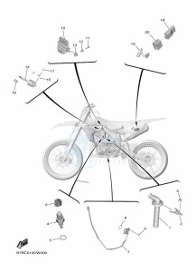 YZ250F (BSB2) drawing ELECTRICAL 1