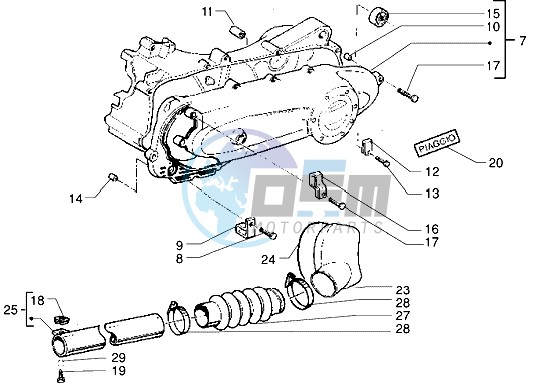 Clutch cover