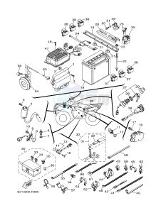 YFM700FWAD YFM70GPLG GRIZZLY 700 EPS (B317) drawing ELECTRICAL 1