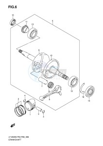 LT-Z50 (P3-P28) drawing CRANKSHAFT