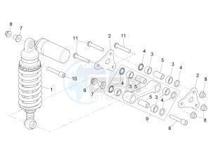 RSV4 1000 Racing Factory L.E. (EMEA) (EU, GB) drawing Shock absorber