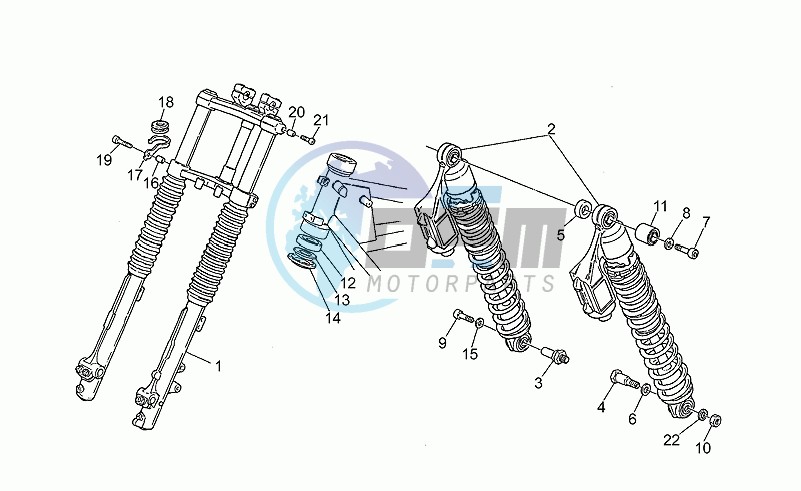 Front/rear  shock absorber