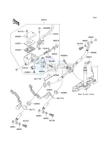 VN 1600 A [VULCAN 1600 CLASSIC] (A6F-A8FA) A7F drawing FRONT MASTER CYLINDER