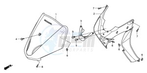 NHX110WH drawing FRONT COVER