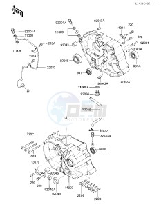 KLT 110 A [KLT110] (A1-A2) [KLT110] drawing CRANKCASE