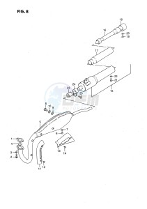 JR50 (P3) drawing MUFFLER