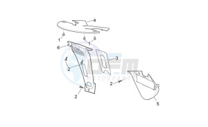 RSV 2 1000 drawing Front body - Lockups