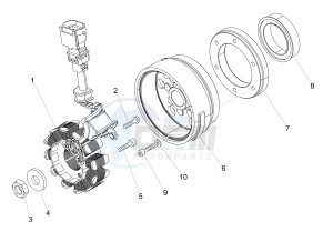 RX 125 E4 (APAC) drawing Cdi magneto assy / Ignition unit