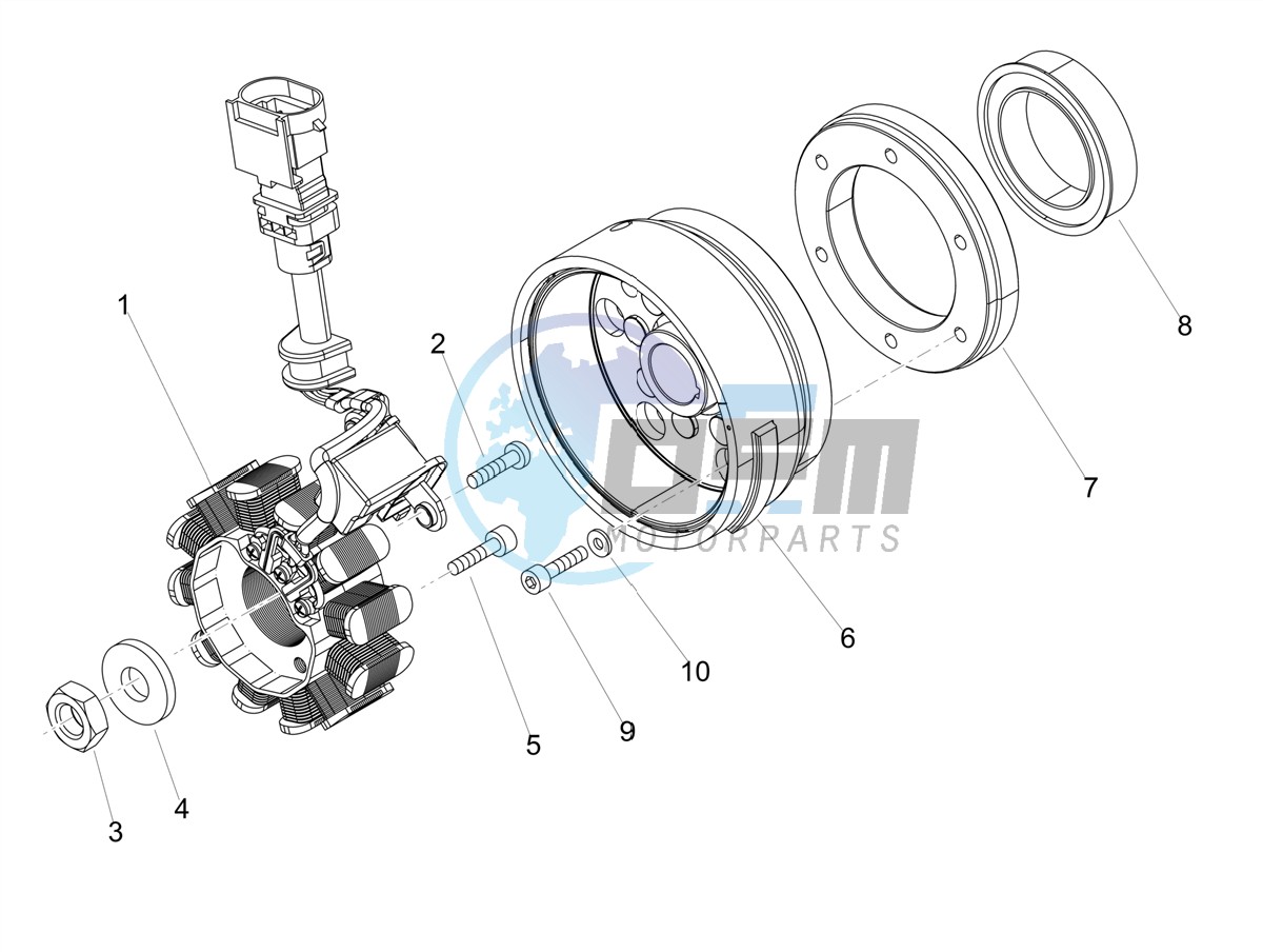 Cdi magneto assy / Ignition unit