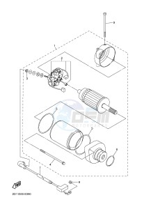 FZ1-N FZ1 (NAKED) 1000 (1EC6) drawing STARTING MOTOR