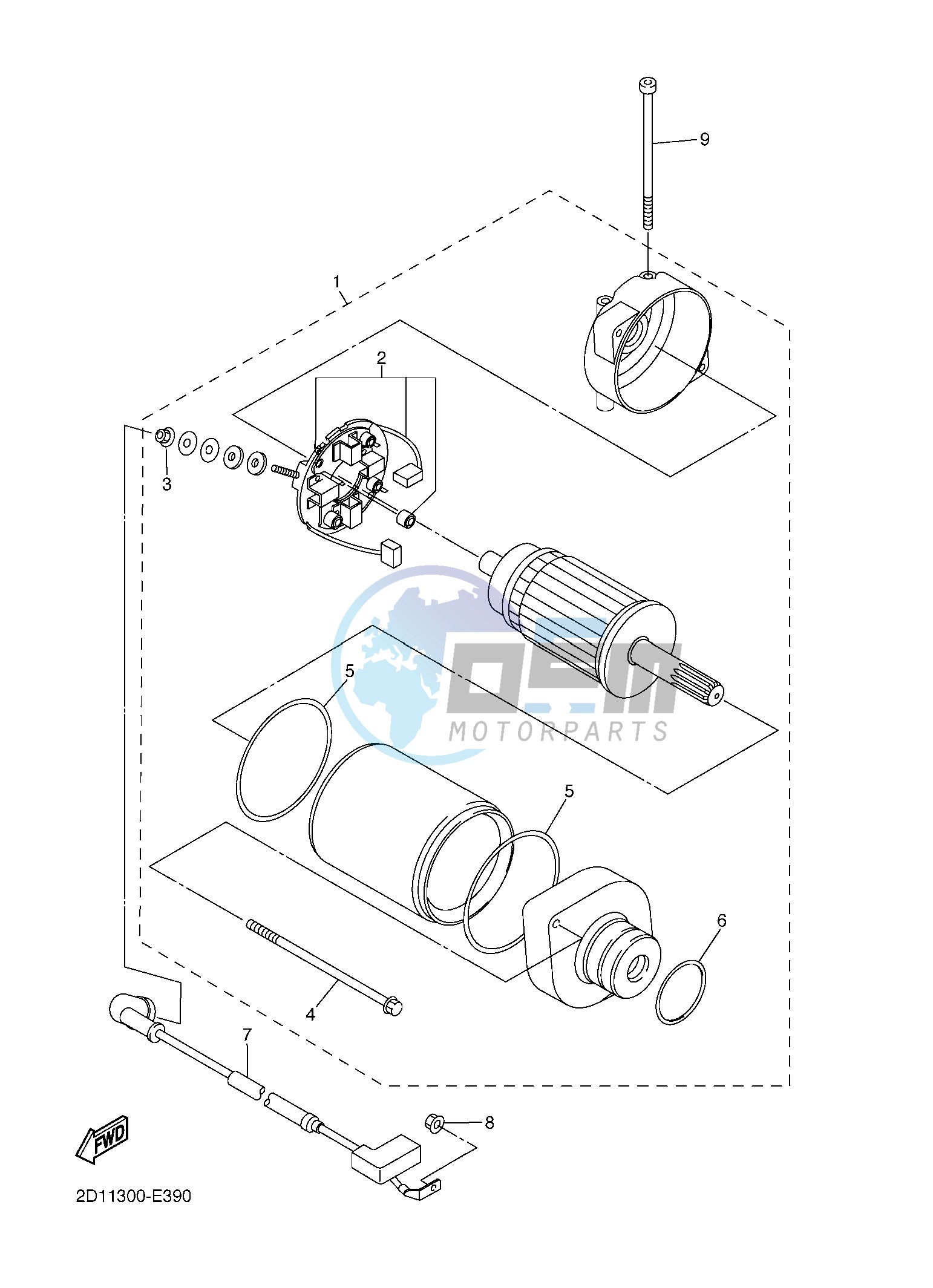 STARTING MOTOR