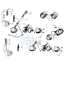 F3 [BUSHWHACKER] 175 [BUSHWHACKER] drawing TURN SIGNALS -- OPTIONAL- -