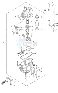 DF 90A drawing Fuel Vapor Separator