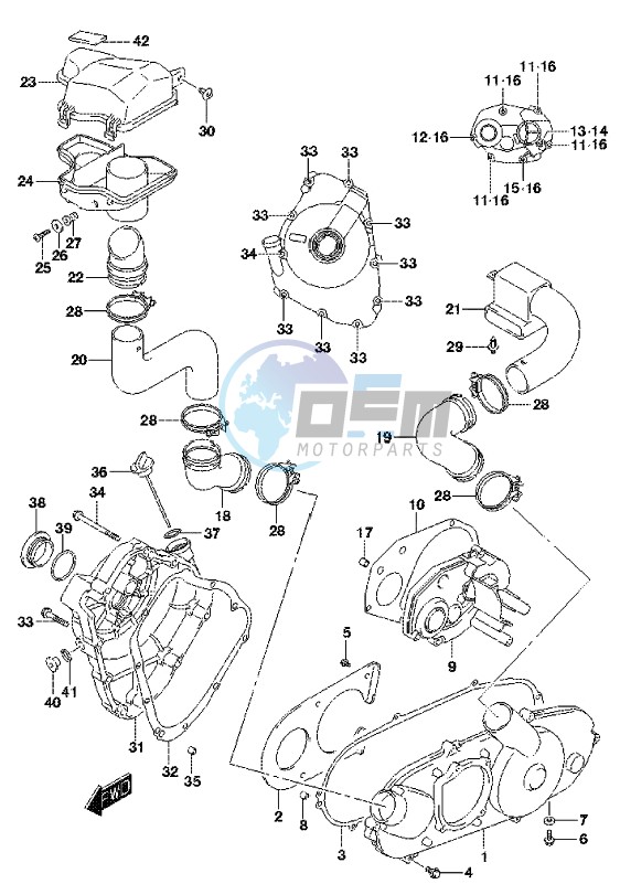 CRANKCASE COVER