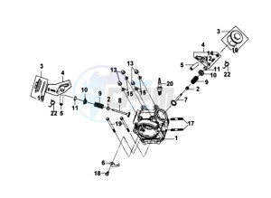 MIO 50 45KMH drawing CYLINDER HEAD CPL