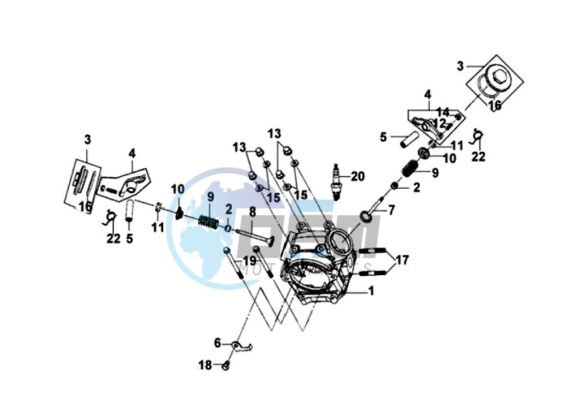 CYLINDER HEAD CPL