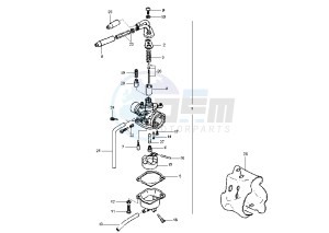 BW_S ORIGINAL EURO 2 50 drawing CARBURETOR