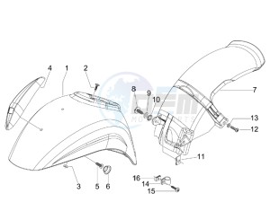 S 50 2T UK drawing Wheel housing - Mudguard