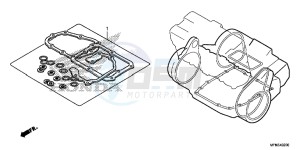 CB1000RD CB1000R UK - (E) drawing GASKET KIT B