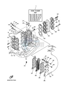 E60H drawing CYLINDER--CRANKCASE