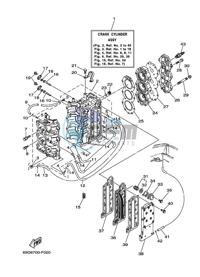 CYLINDER--CRANKCASE