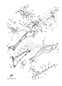 XP500A T-MAX 530 (2PWR) drawing SIDE COVER 2