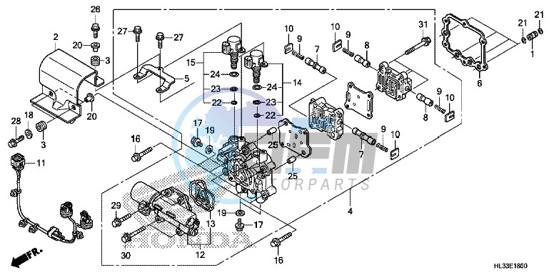 MAIN VALVE BODY