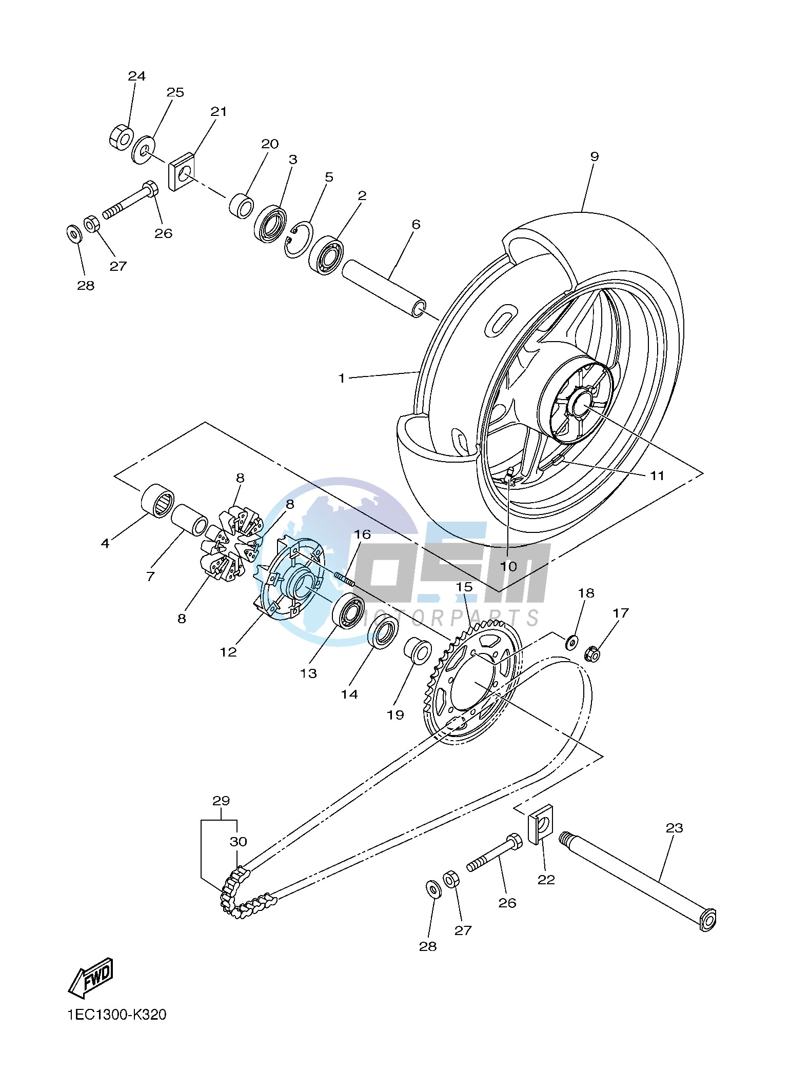 REAR WHEEL