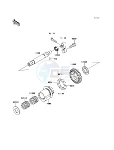 Z1000_ABS ZR1000EBF FR XX (EU ME A(FRICA) drawing Balancer