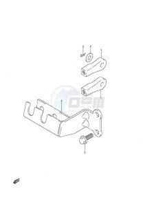 DF 9.9A drawing Remocon Cable Holder - w/Remote Control