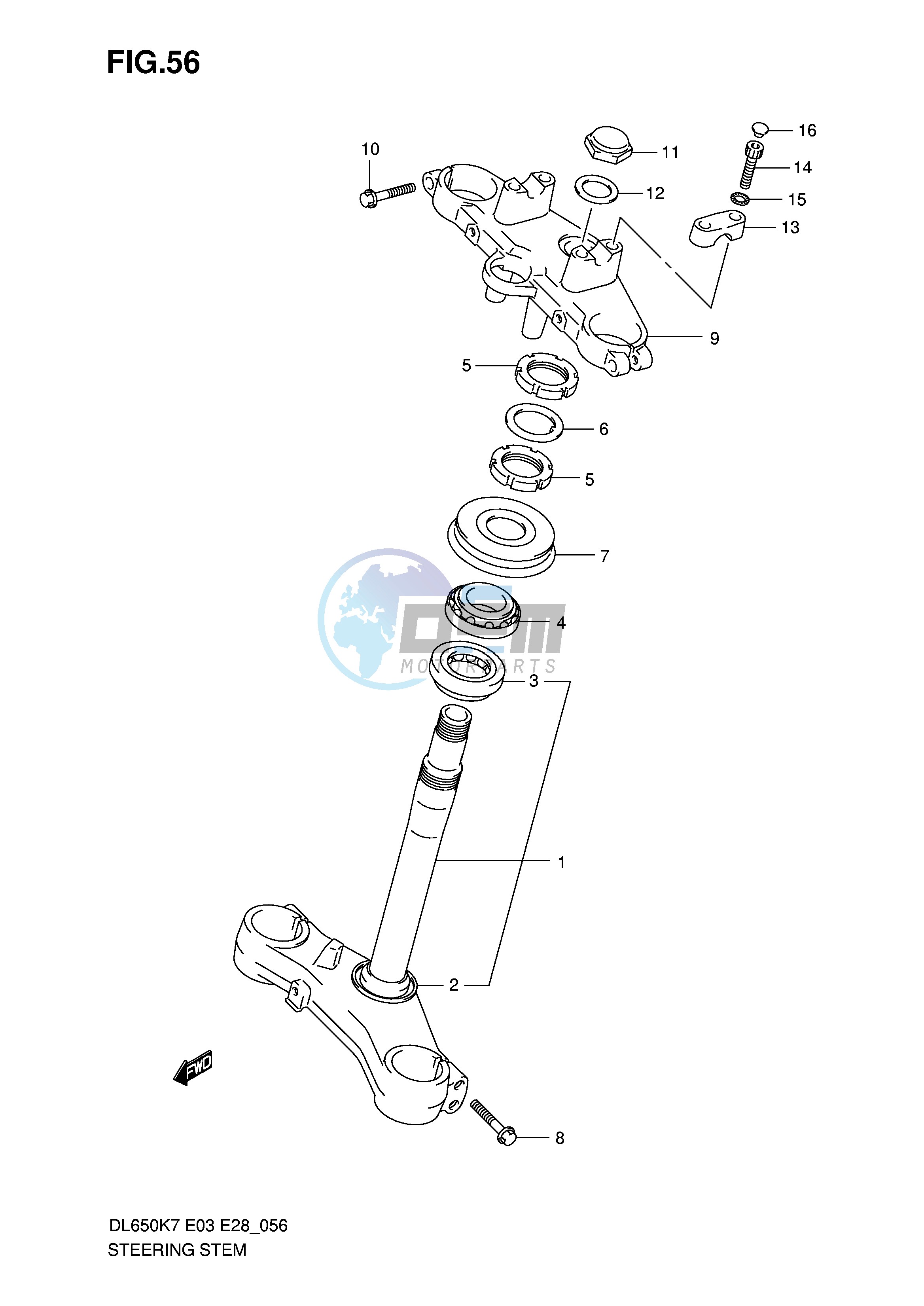 STEERING STEM