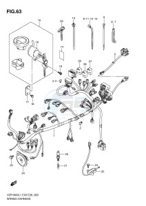 VZR1800 (E3) INTRUDER drawing WIRING HARNESS (VZR1800ZL1 E3)