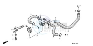 CBR600RR9 UK - (E / MK) drawing AIR INJECTION CONTROL VALVE