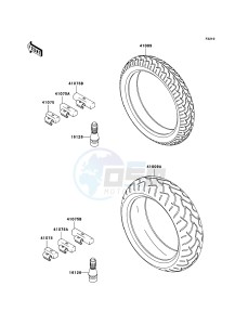 Z750 ZR750-J2H FR GB XX (EU ME A(FRICA) drawing Tires