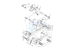 XVZ ROYAL STAR 1300 drawing SHIFT SHAFT