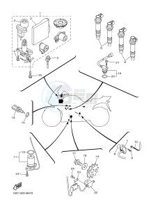 FJR1300A FJR1300A ABS (1MCG 1MCH) drawing ELECTRICAL 1