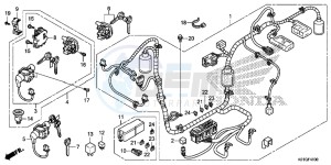 SH125DG SH125D E drawing WIRE HARNESS