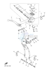 FZ8-N 800 FZ8 (NAKED) (39PT) drawing FRONT MASTER CYLINDER